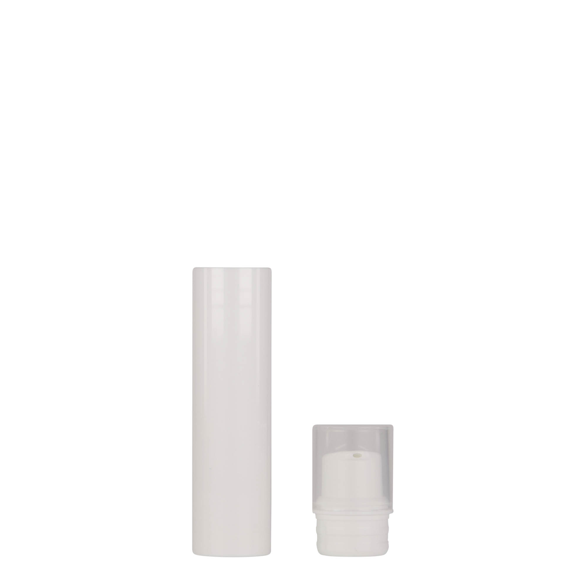15 ml Airless Dispenser «Nano», PP-Kunststoff, weiss
