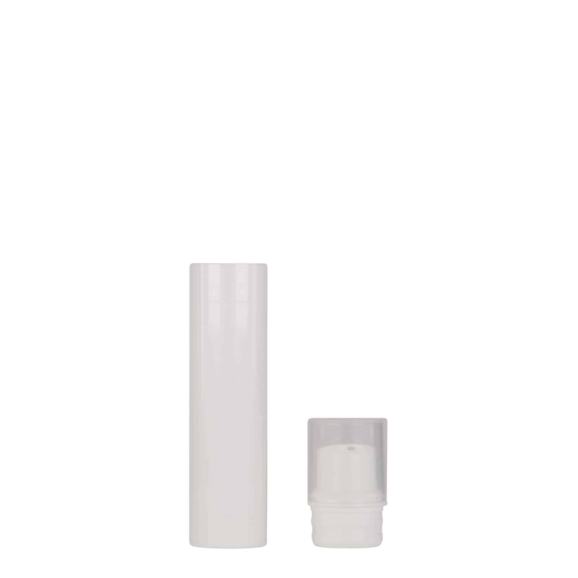 15 ml Airless Dispenser «Nano», PP-Kunststoff, weiss