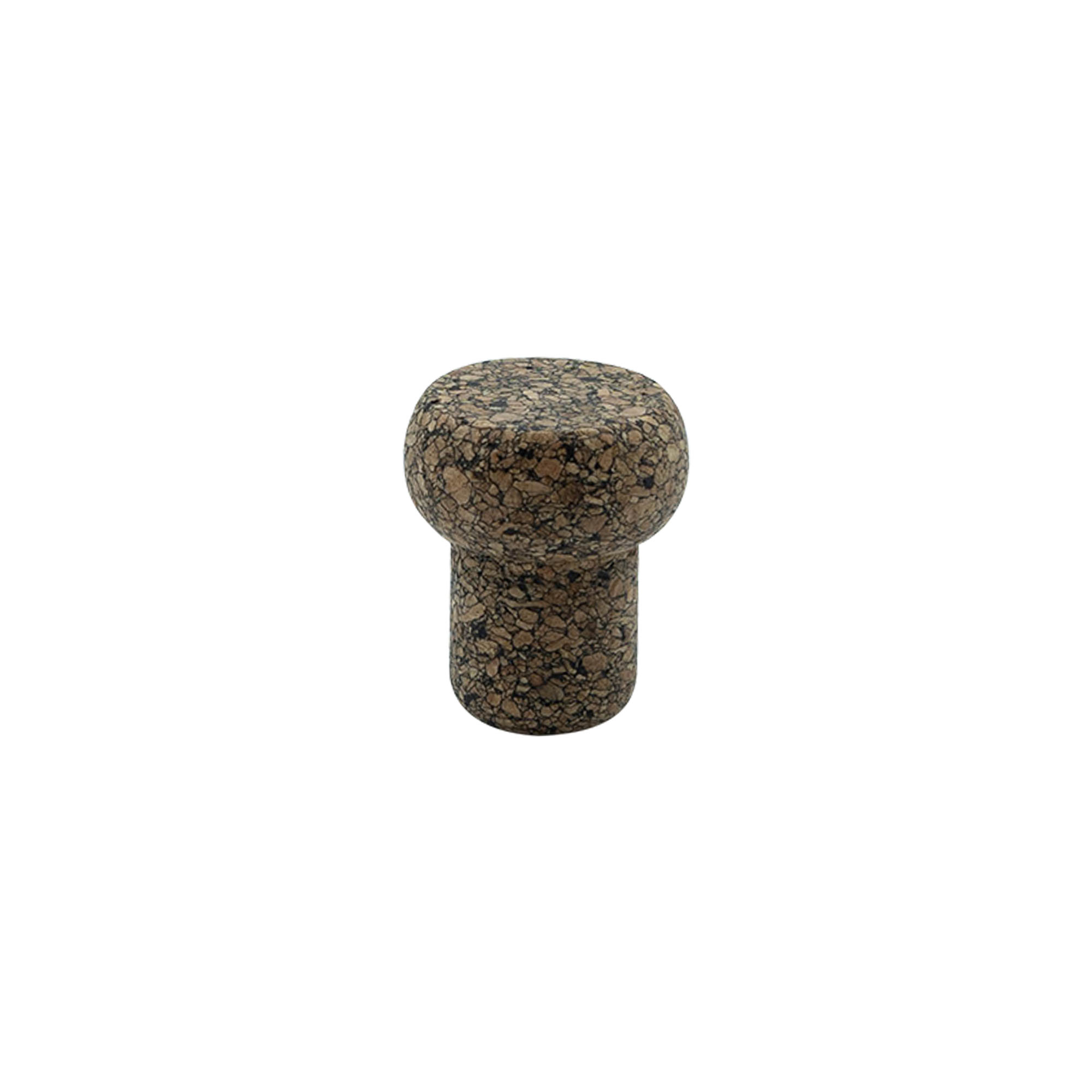 Griffkorken 'Barrel' 19,5 mm, Corkcoal, für Mündung: Kork Griffkorken 'Barrel' 19,5 mm, Corkcoal, für Mündung: Kork