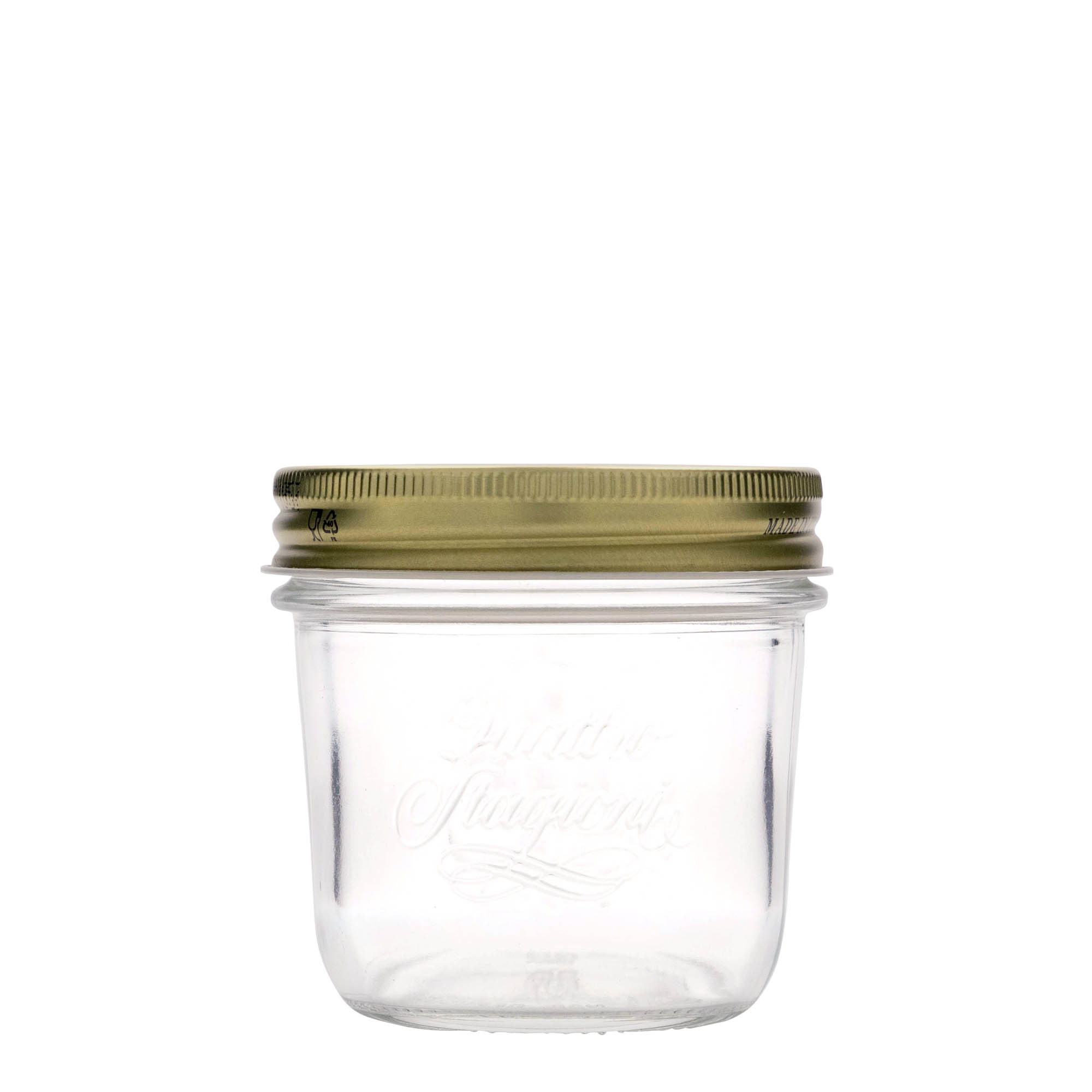 200 ml Sturzglas «Quattro Stagioni», Mündung: Schraubverschluss