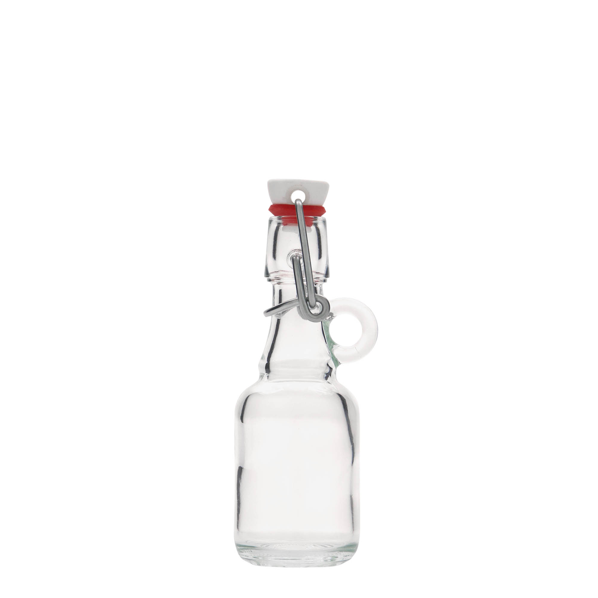 40 ml Glasflasche «Santos», Mündung: Bügelverschluss