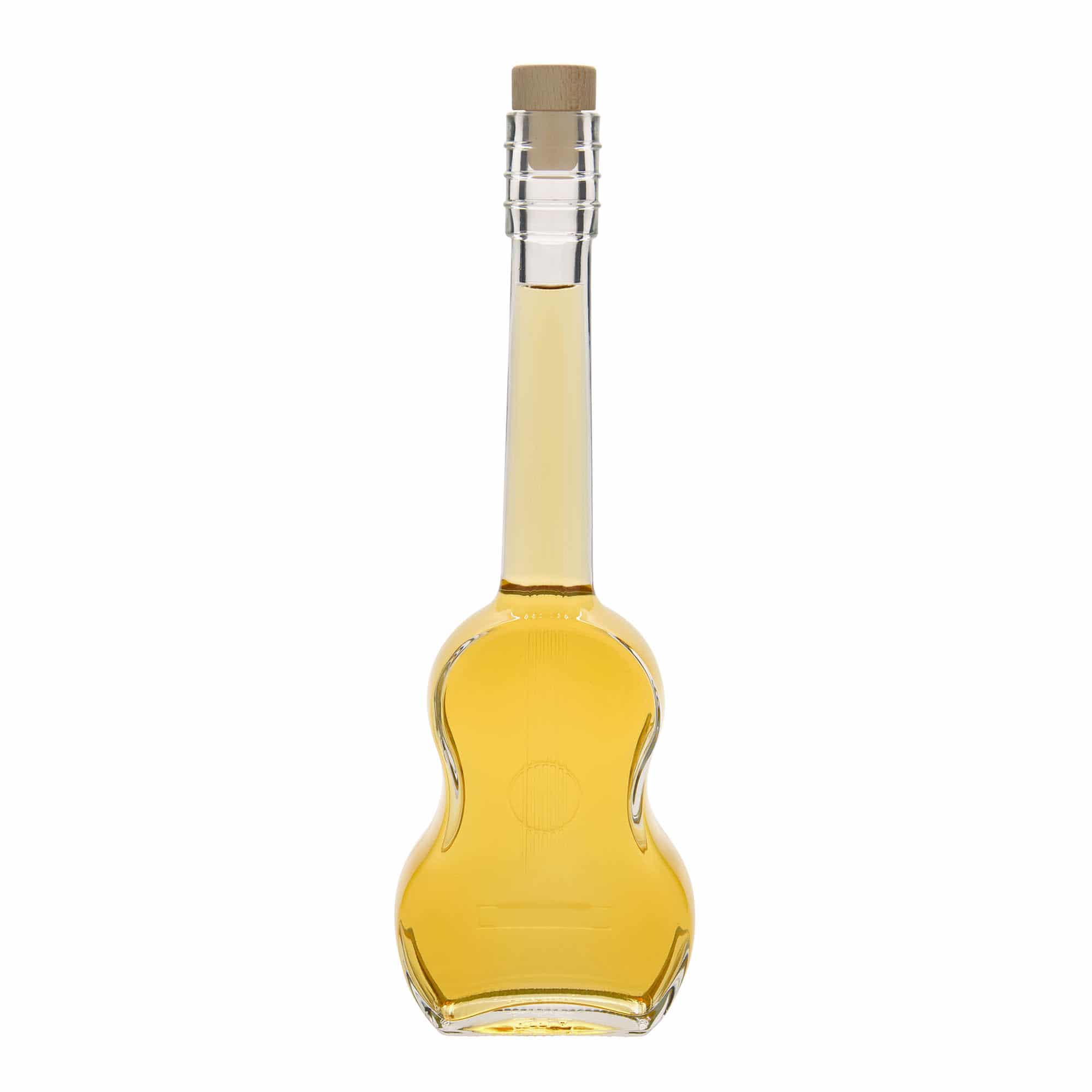 500 ml Glasflasche «Gitarre», Mündung: Kork