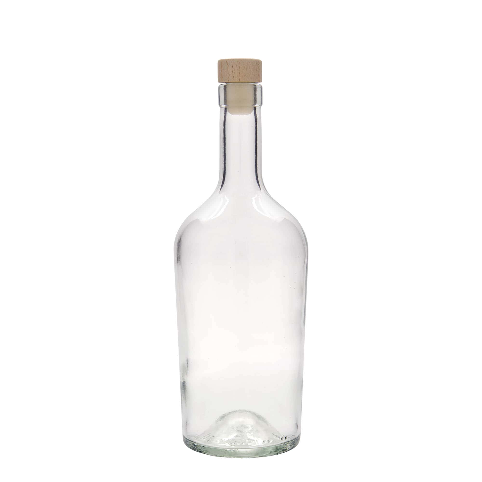 700 ml Glasflasche «Margarethe», Mündung: Kork
