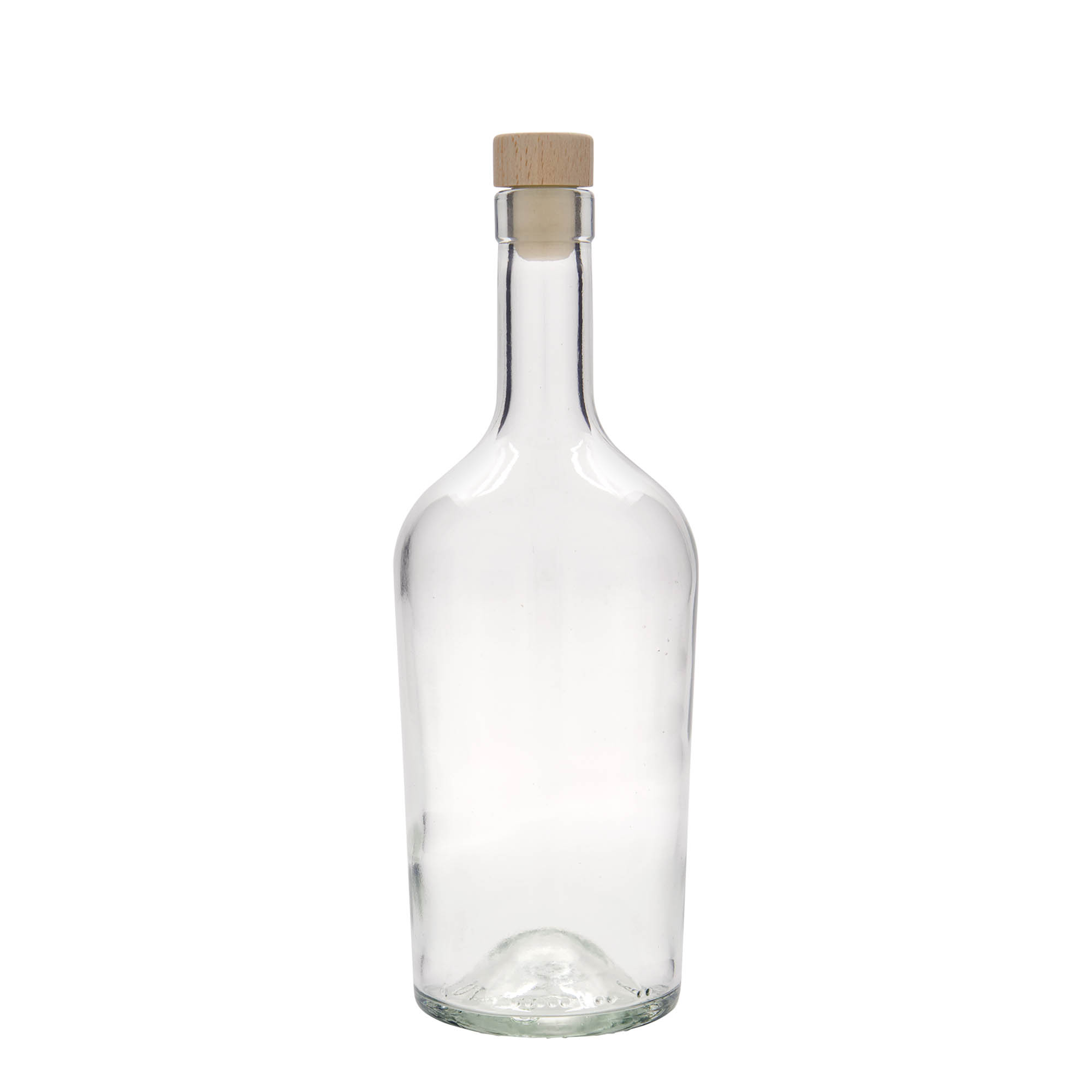 700 ml Glasflasche «Margarethe», Mündung: Kork